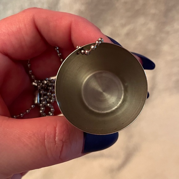 Jäegermeister Metal Necklace Shot Glass Collectable Shot Glass on a Ball Chain - Picture 5 of 5